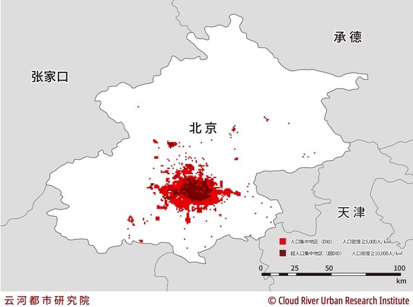 图2 北京都市圈DID分析图