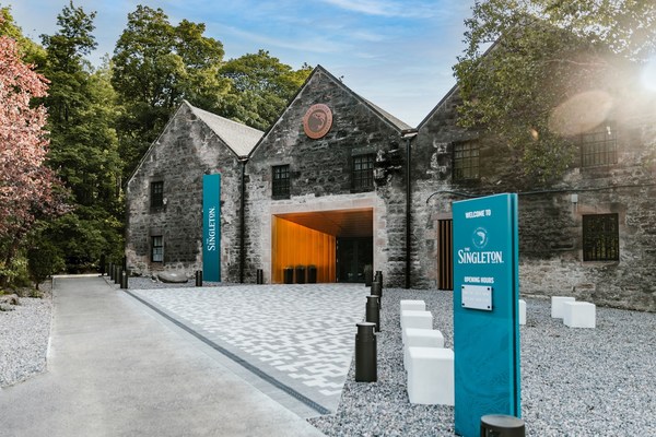 The exterior of the newly renovated visitor experience at The Singleton