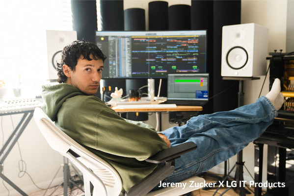 LG TEAMS UP WITH MULTI-PLATINUM SINGER JEREMY ZUCKER TO HIGHLIGHT LG'S MARKET-LEADING PRODUCTS