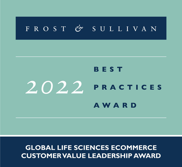 2022 Global Life Sciences eCommerce Customer Value Leadership Award