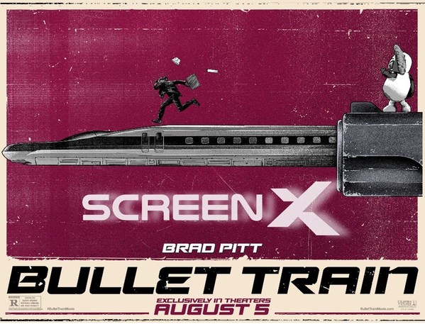 Sony Pictures’ “BULLET TRAIN” Speeds Into Visually Immersive 270-Degree ScreenX Theaters