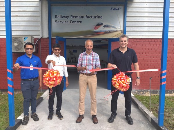 SKF chính thức ra mắt Trung tâm dịch vụ tái sản xuất đường sắt tại khu vực Đông Nam Á