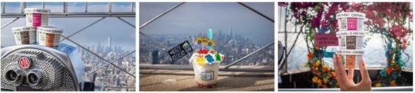 エンパイアステートビルがTipsy Scoopと提携し、展望台ゲストにお酒入りアーティザナルアイスクリームを提供