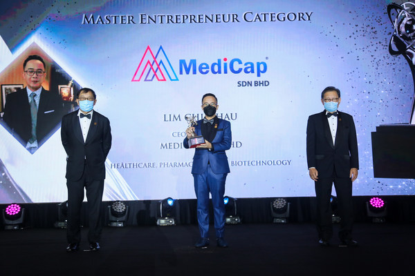 Lim Chin Hau and Medicap Sdn Bhd Awarded at the Asia Pacific Enterprise Awards 2022 Malaysia