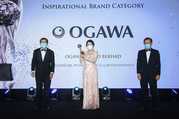 Ogawa World Berhad Won the Asia Pacific Enterprise Awards 2022 Malaysia under Inspirational Brand Category