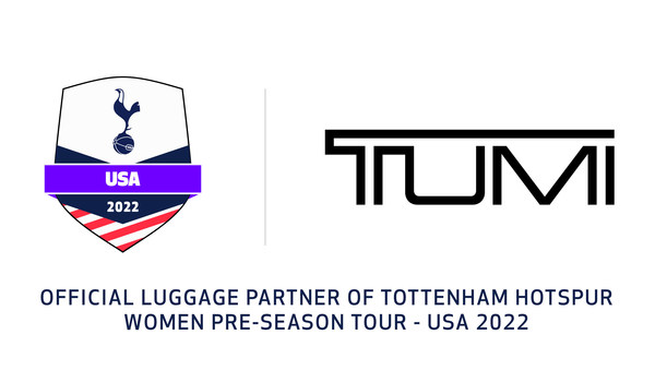 투미, 토트넘 홋스퍼 여자 축구 프리시즌 투어의 공식 러기지 파트너가 되었음을 발표