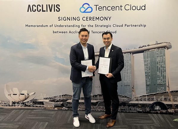 Tencent Cloud Teams Up with Acclivis To Offer Industry-Leading Cloud and ICT Offerings in Southeast Asia, the Chinese mainland and Hong Kong