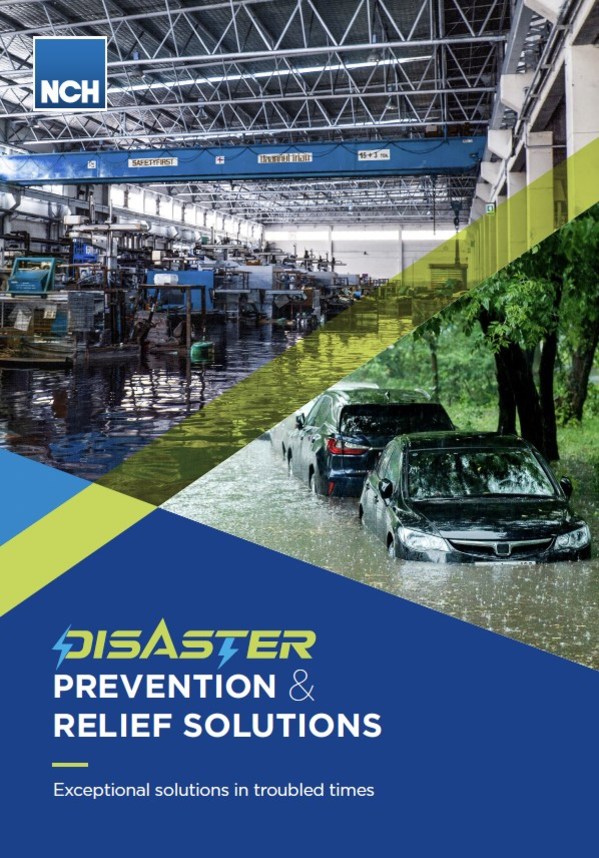 NCH亞太區推出「颱風防汛期 設備救災、防災計畫」－對抗惡劣氣候造成的機械設備損害
