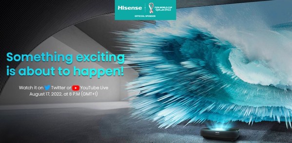 Hisense's Customized Products for the FIFA World Cup 2022™ Global Launch Event, Advancing Technology for Premium Experience