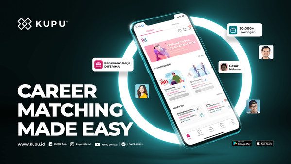 Indonesian Careers App KUPU Closes $5 Million Strategic Investment from Smartfren to Expand Operations