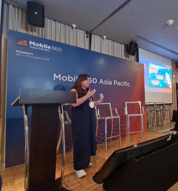 GCash总裁兼首席执行官Martha Sazon在最近于新加坡举行的GSMA Mobile 360亚太金融科技峰会上分享了GCash注册用户达到6600万的里程碑