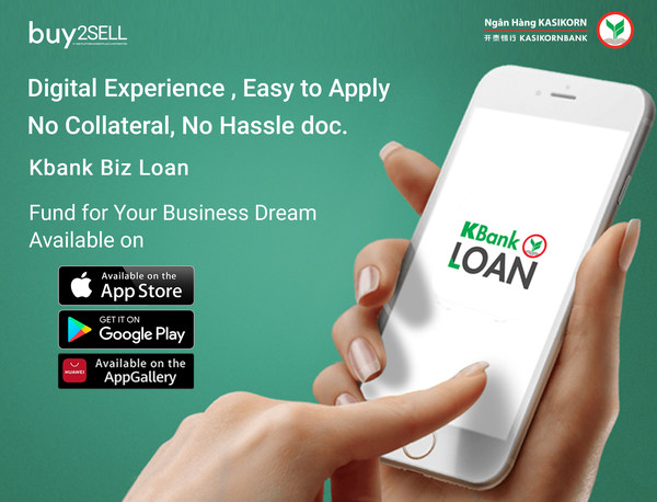 KBank Biz Loan Is Now Available on the E-commerce Platform Buy2Sell Vietnam