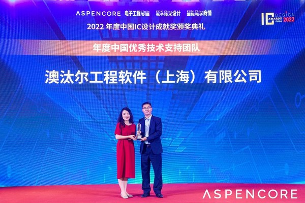Altair获2022年度中国IC设计成就奖之年度中国优秀技术支持团队奖