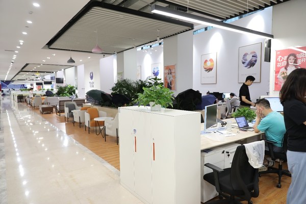 天九共享全国职场的办公空间已经升级为“氧吧企业”