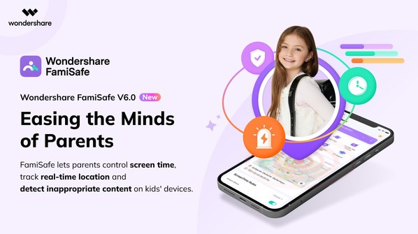Wondershare FamiSafe V6.0 Eases the Minds of Parents with More Features to Ensure Kids' Safety This Back-to-School Season