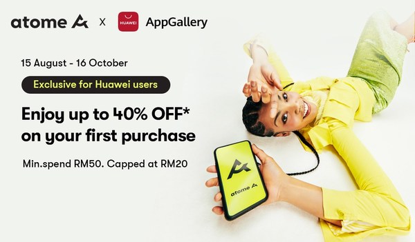 Huawei teams up with Atome to launch new rewards for shopping lovers