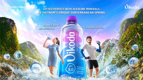 First Vietnam's natural mineral water brand provides perfect alkalinity pH = 9.0 from the premium unique mineral source of Danh Thanh