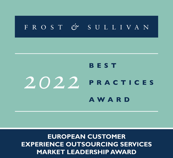 Teleperformance Applauded by Frost & Sullivan for Its Market Leadership in the European Customer Experience Outsourcing Services Industry
