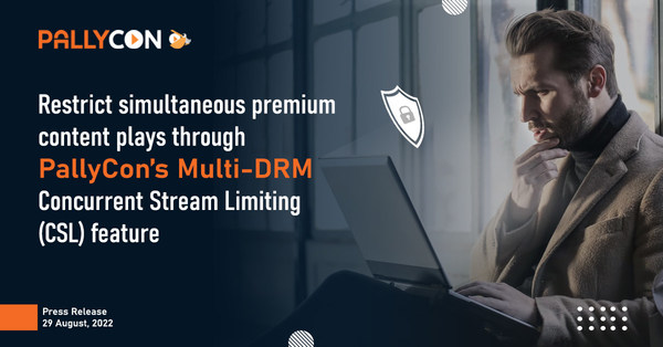 Restrict Simultaneous Premium Content Plays Through PallyCon’s Multi-DRM Concurrent Stream Limiting (CSL) Feature