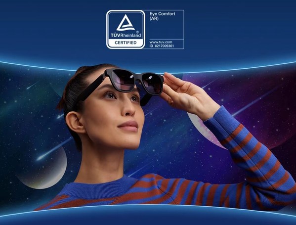 Nreal Air AR Glasses Receive TÜV Rheinland Eye Comfort (AR) Certification