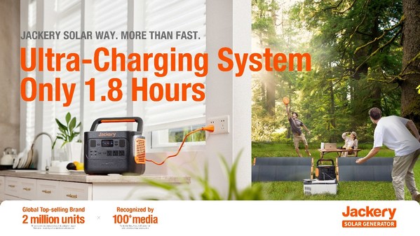 Official Release at IFA 2022: Jackery Introduces Its Fastest Ultra-Charging System