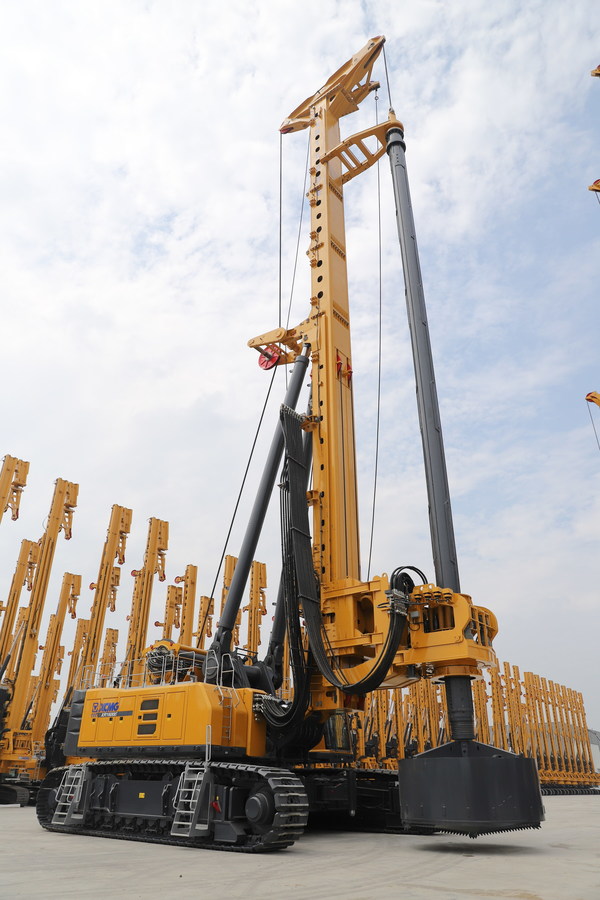 XCMG's XR1600E, the World's Largest Rotary Drilling Rig, Rolls off the Assembly Line