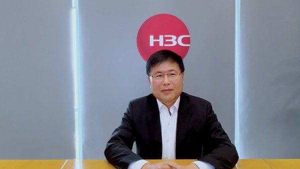 Gary Huang, Co-President of H3C and President of International Business, delivered a welcome speech