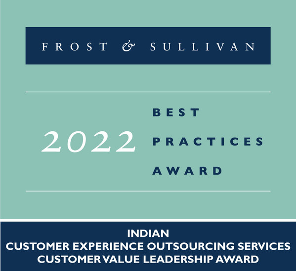 Teleperformance recognized by Frost & Sullivan with Customer Value Leadership Award for Delivering Exceptional CX and Digital Integrated Business Services from India