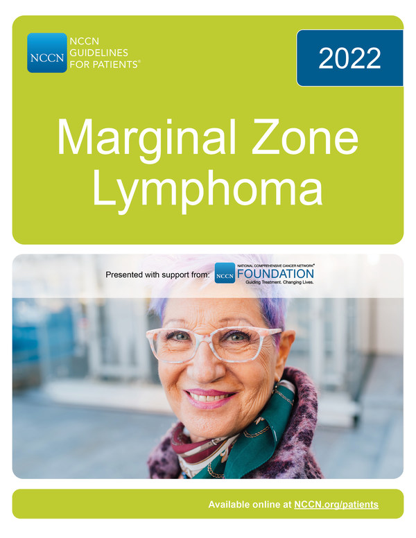 NCCN's New Patient Guidelines for Marginal Zone Lymphoma Help Patients and Caregivers Better Understand a Rare Form of Blood Cancer