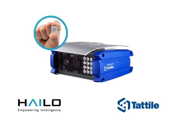 ITS向け次世代スマートLPRカメラを強化するためにTattileがHailoと組む
