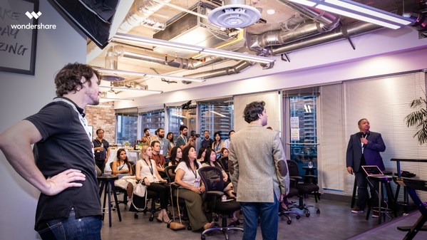 “Next Level Creativity” took place at Wondershare’s spacious Canada office in fast-growing Burnaby, BC.