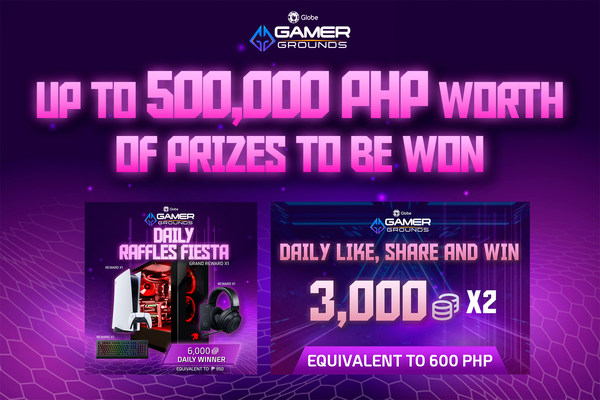 Globe Gamer Grounds Offers Prizes Worth Up to 500,000 PHP