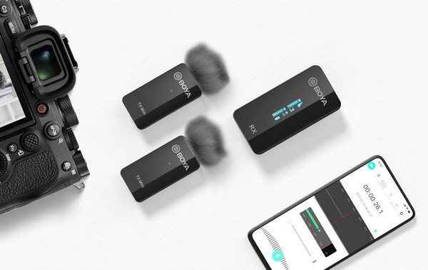 BY-XM6 Mini: BOYA Announces A New Version of 2.4GHz Wireless Microphone System