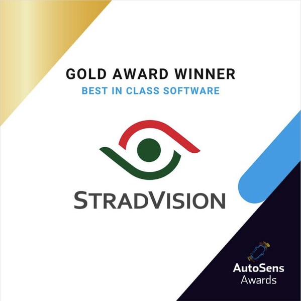 StradVision Wins AutoSens 2022 Gold Award for Perception Software