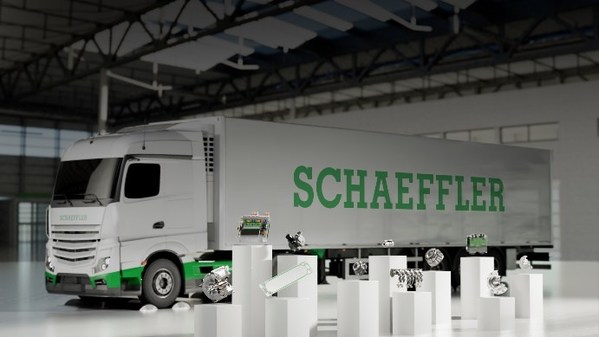 舍弗勒在2022德国汉诺威国际交通运输博览会上展示一系列面向交通运输和物流行业的创新产品和技术解决方案