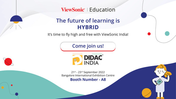ViewSonic Participates at DIDAC India Displaying Cutting-Edge Technology and Collaborative Solutions for Education