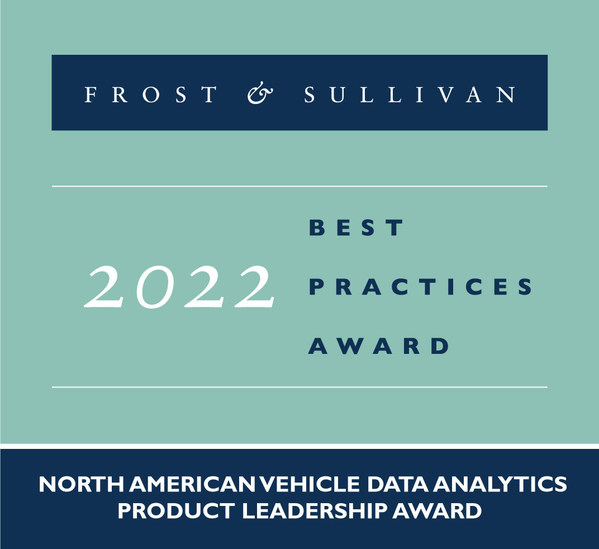 Arity Awarded by Frost & Sullivan for Enabling Data-driven Business Decisions and Reducing Costs With its Vehicle Data Solutions