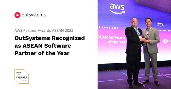 OutSystems Named Software Partner of the Year by AWS