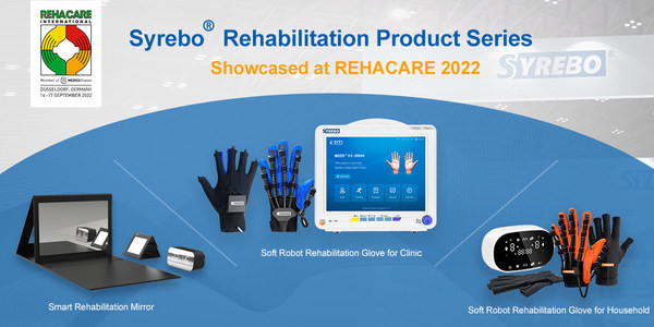 Syrebo Rehabilitation Product Series at REHACARE 2022