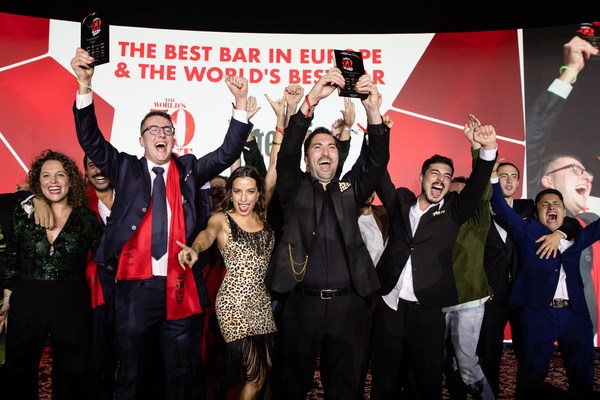 Barcelona's Paradiso is crowned No.1 in The World’s 50 Best Bars 2022, sponsored by Perrier, the first time the award has been won by a bar outside of London or New York