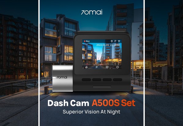 70mai Dash Cam A500S Set Menawarkan Rekaman Terbaik pada Malam Hari