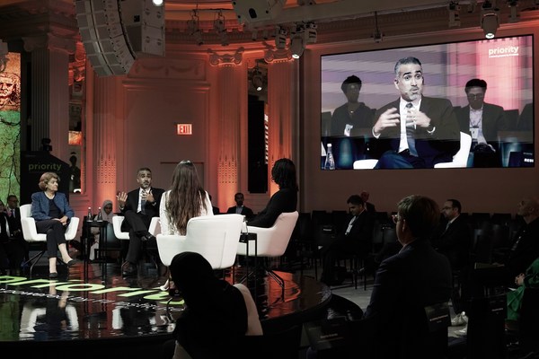 CEO of Cultural Development Fund Mohammed Bin Dayel in a Panel at New York Priority Summit