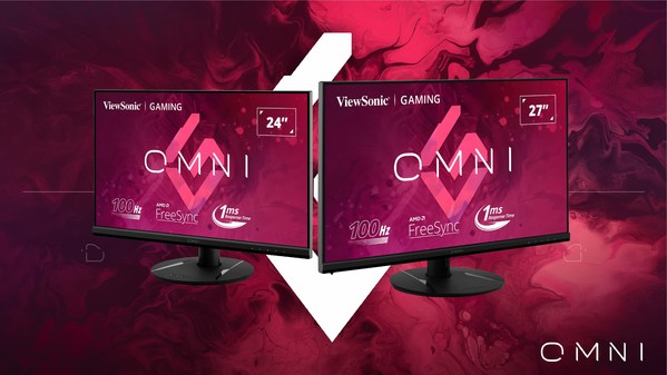ViewSonic Expands its Gaming Monitor Line with the New OMNI Series for Casual Gamers