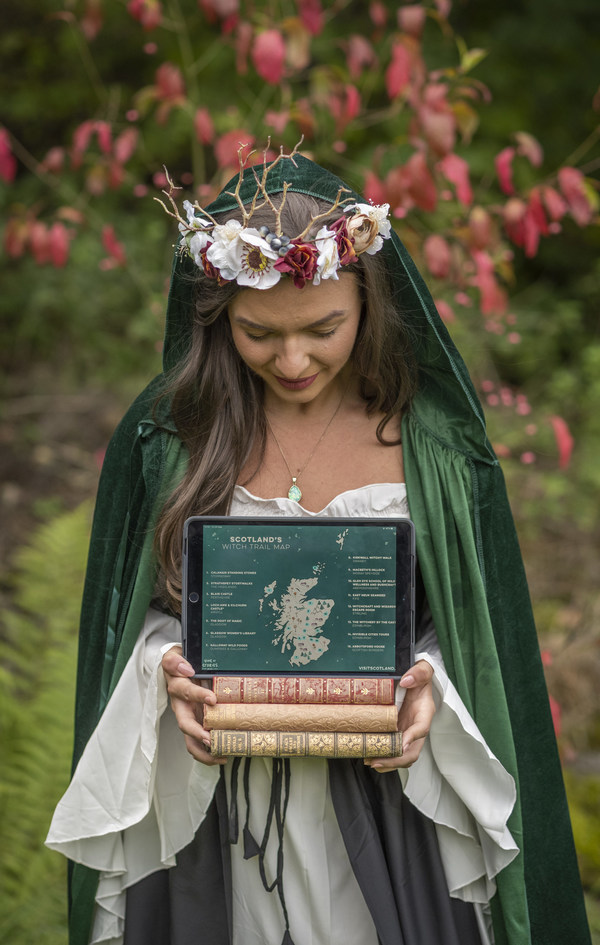 Scotland’s new Witch Trail, showcased at Abbotsford House in the Scottish Borders