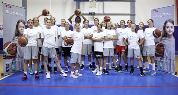 TCL and FIBA launched the ‘Break & Believe’ campaign to inspire schoolgirls