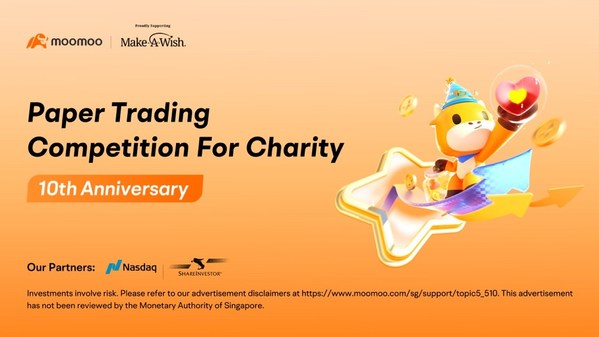 Moomoo Singapore Holds Virtual Stocks Trading Contest in Aid of Make-A-Wish Foundation