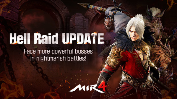Challenge the Highest Level of "MIR4" ! A New Content, Hell Raid, Unveiled.