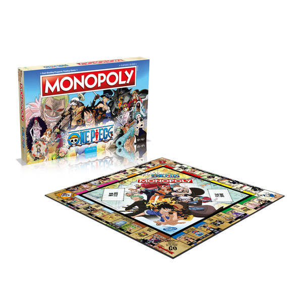 One Piece and Dragon Ball Z special edition Monopoly sets available exclusively at Toys“R”Us in Hong Kong, Taiwan, Malaysia and Singapore (actual launch dates may vary).