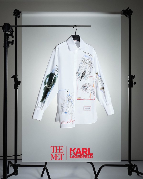 图2 – KARL LAGERFELD品牌特制典藏限量款衬衫