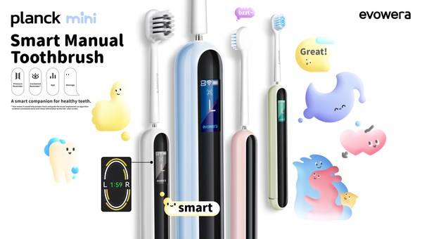 evowera Launches planck mini - A Smart New Manual Toothbrush